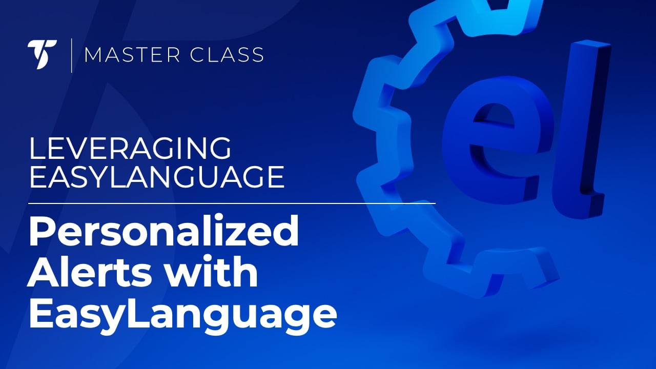 Create Personalized Alerts in Studies Using EasyLanguage